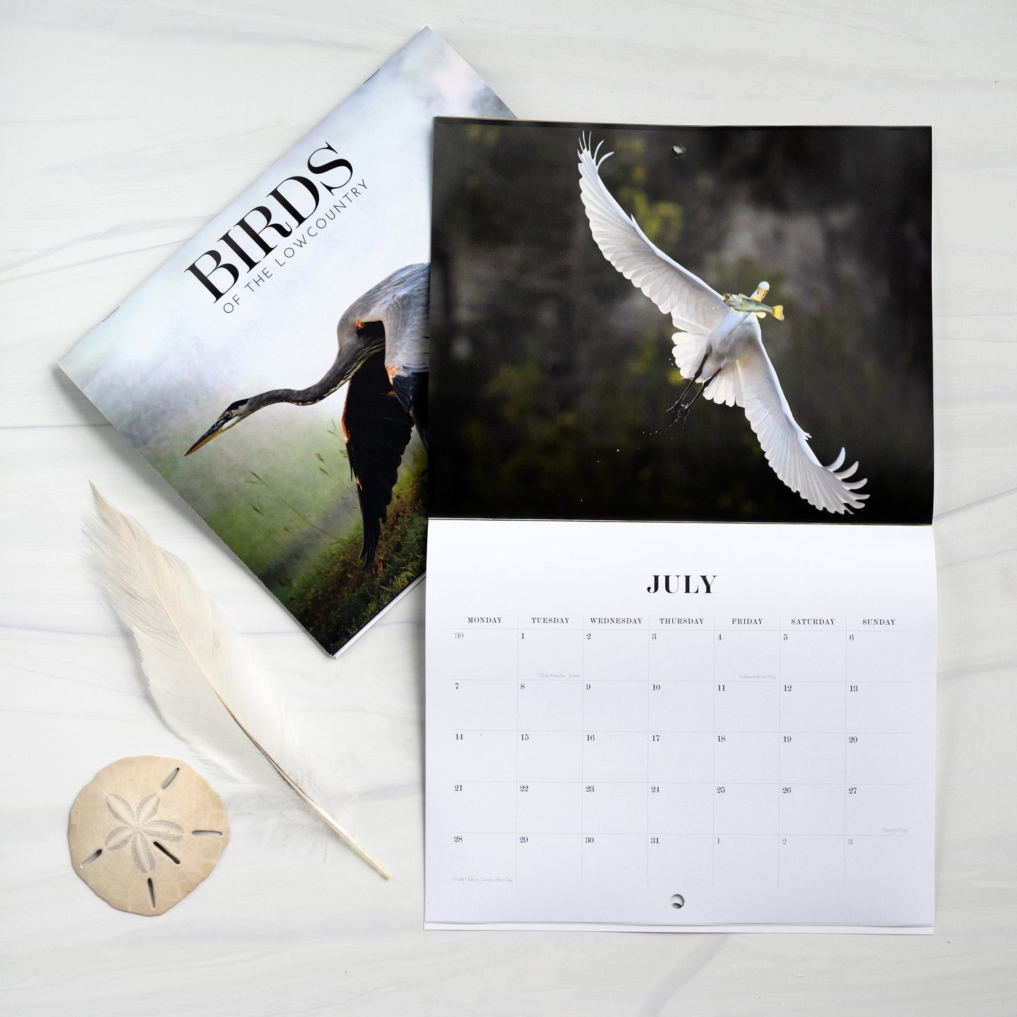Birds of the Lowcountry 2025 Calendar